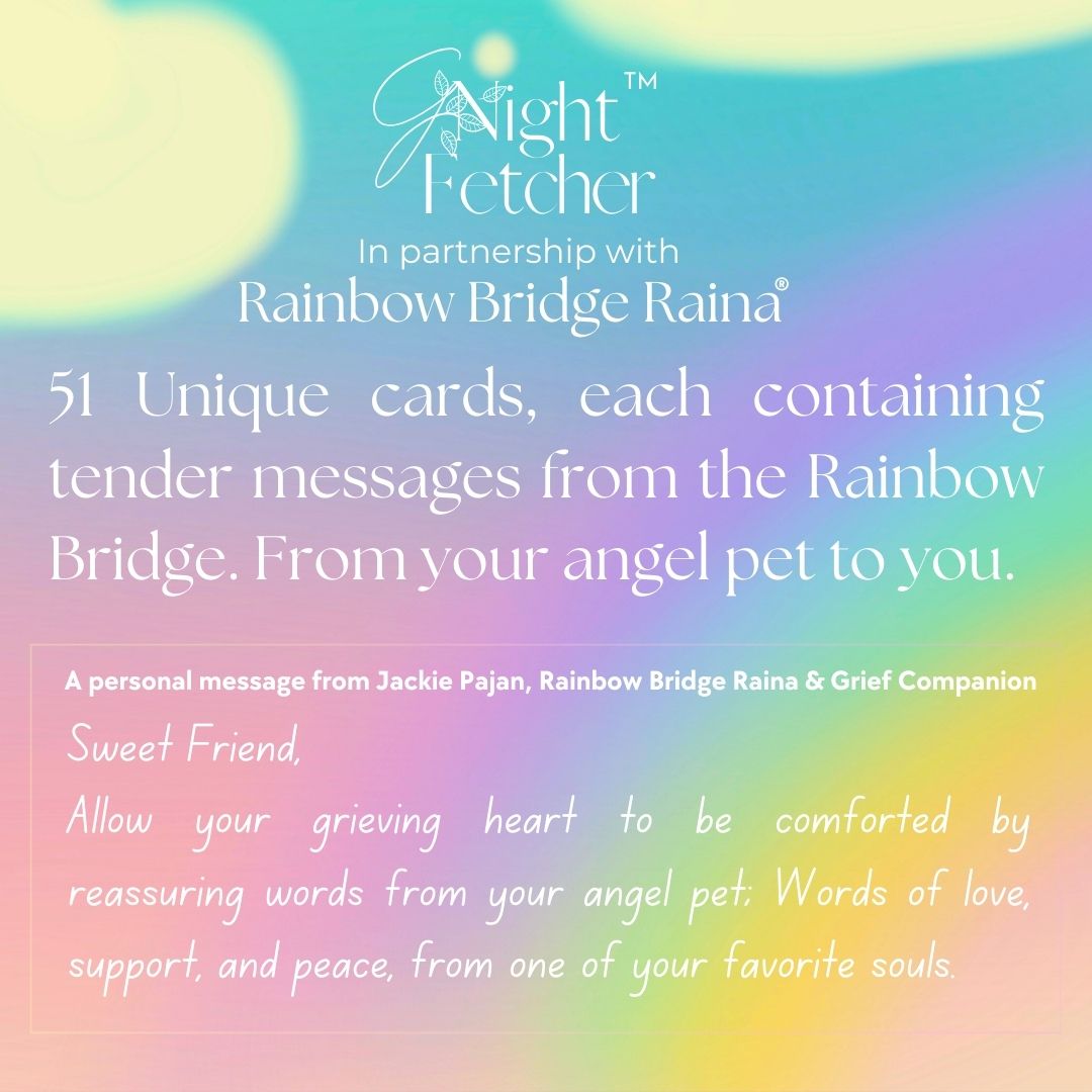 Pet Loss Sympathy Cards - Messages from My Pet Angel